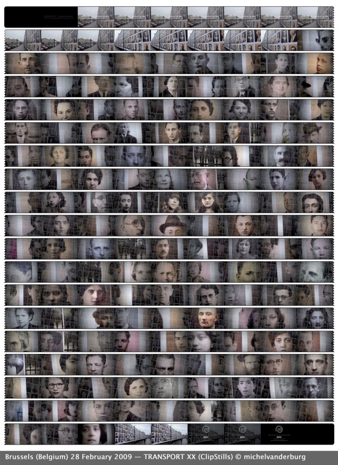 Storyboard TRANSPORT XX - installation Brussels | 20090408