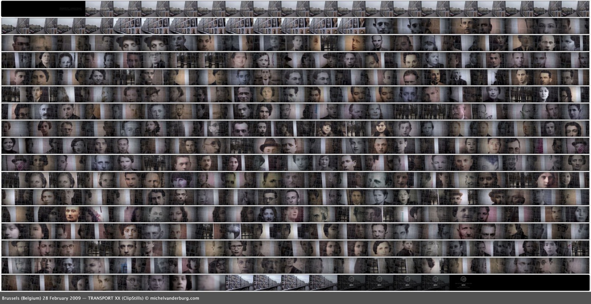 Storyboard TRANSPORT XX - installation Brussels | 20090419