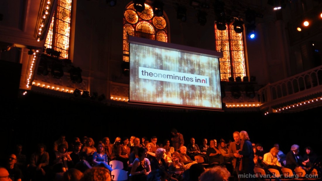 The One Minutes - Transport XX film screening today 5 years ago in Paradiso in Amsterdam (Nov 28, 2010)